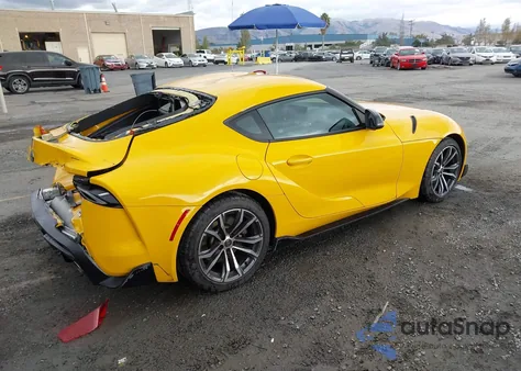 2021 Toyota Gr Supra 2.0 z USA, uszkodzony, nr VIN WZ1DB2C07MW042060